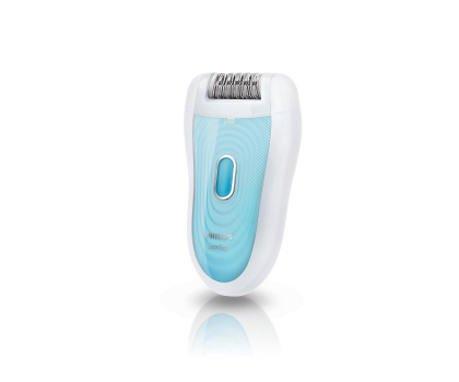 Depilator i golarka damska Philips Depilator satin soft HP6522/01 biało-morski
